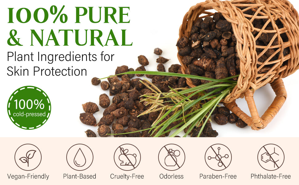 Cyperus rotundus oil - post hair removal oil - Egyptian