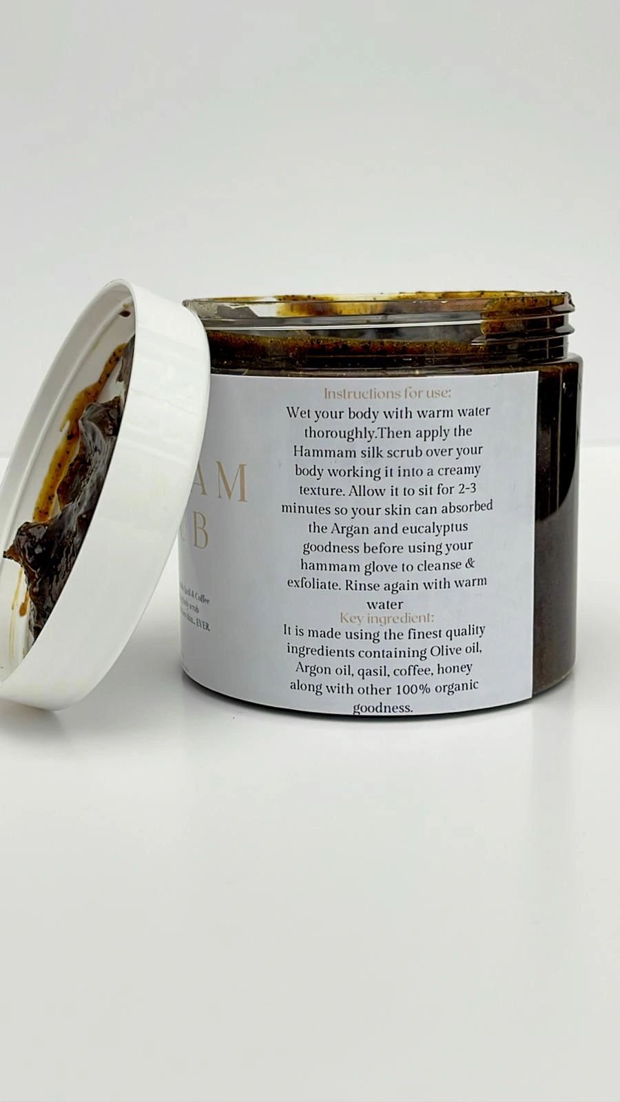 Hammam Body scrub - for Silky smooth and glowing skin