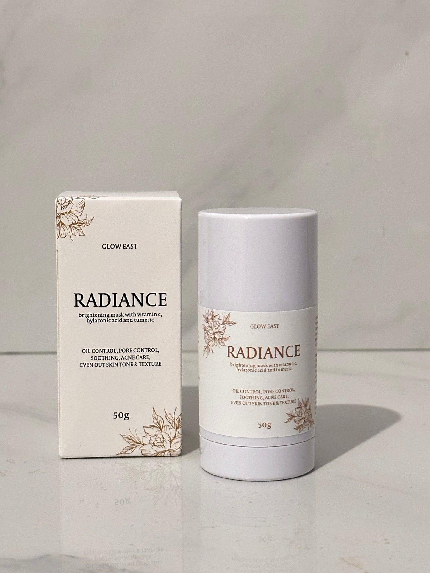 Radiance, instant brightening facemask