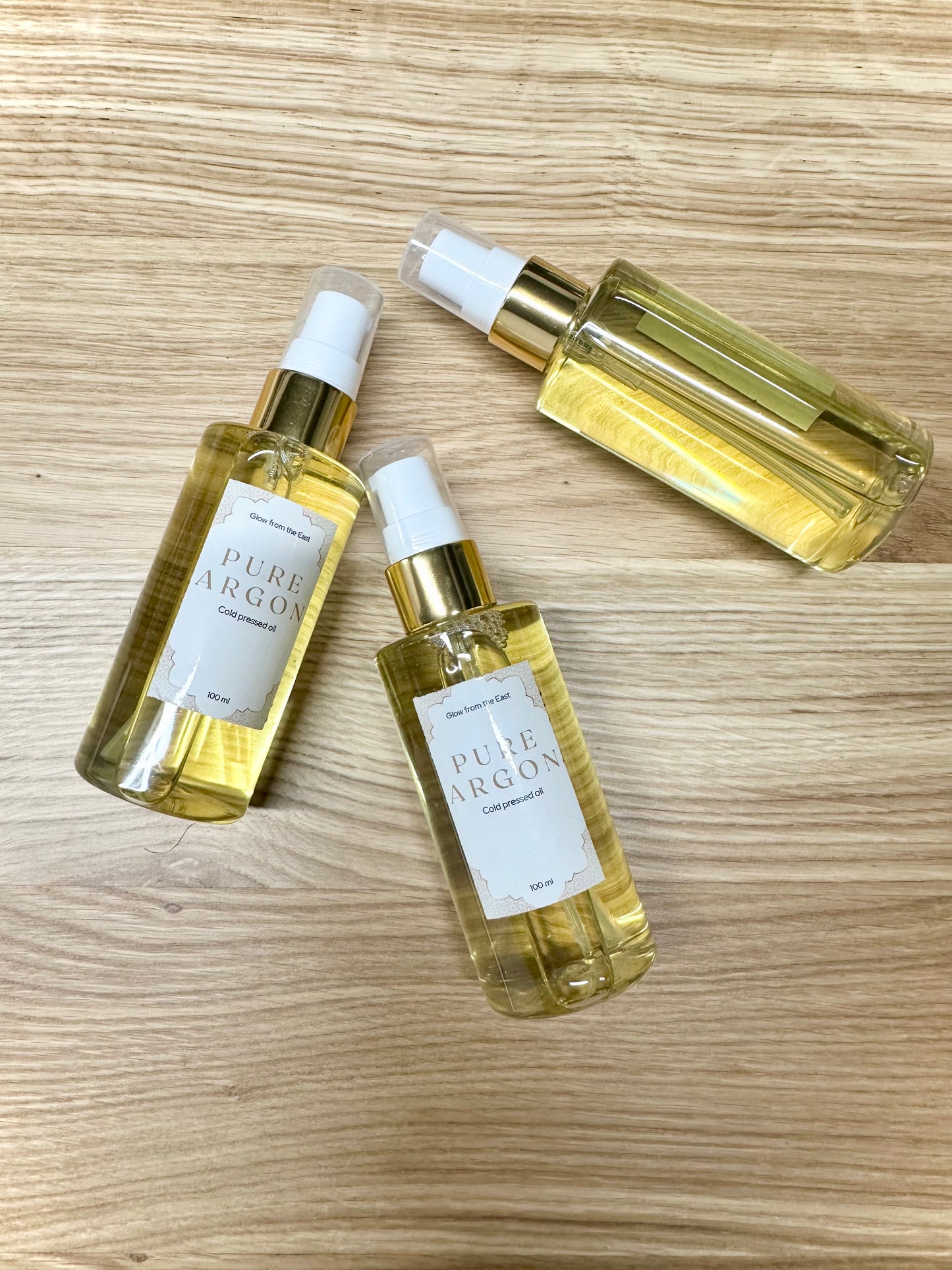 Pure Moroccan, cold-pressed argan oil