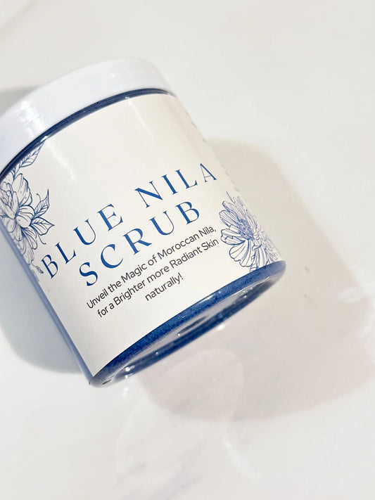 Morrocan blue nila body scrub ( Hammam soap)
