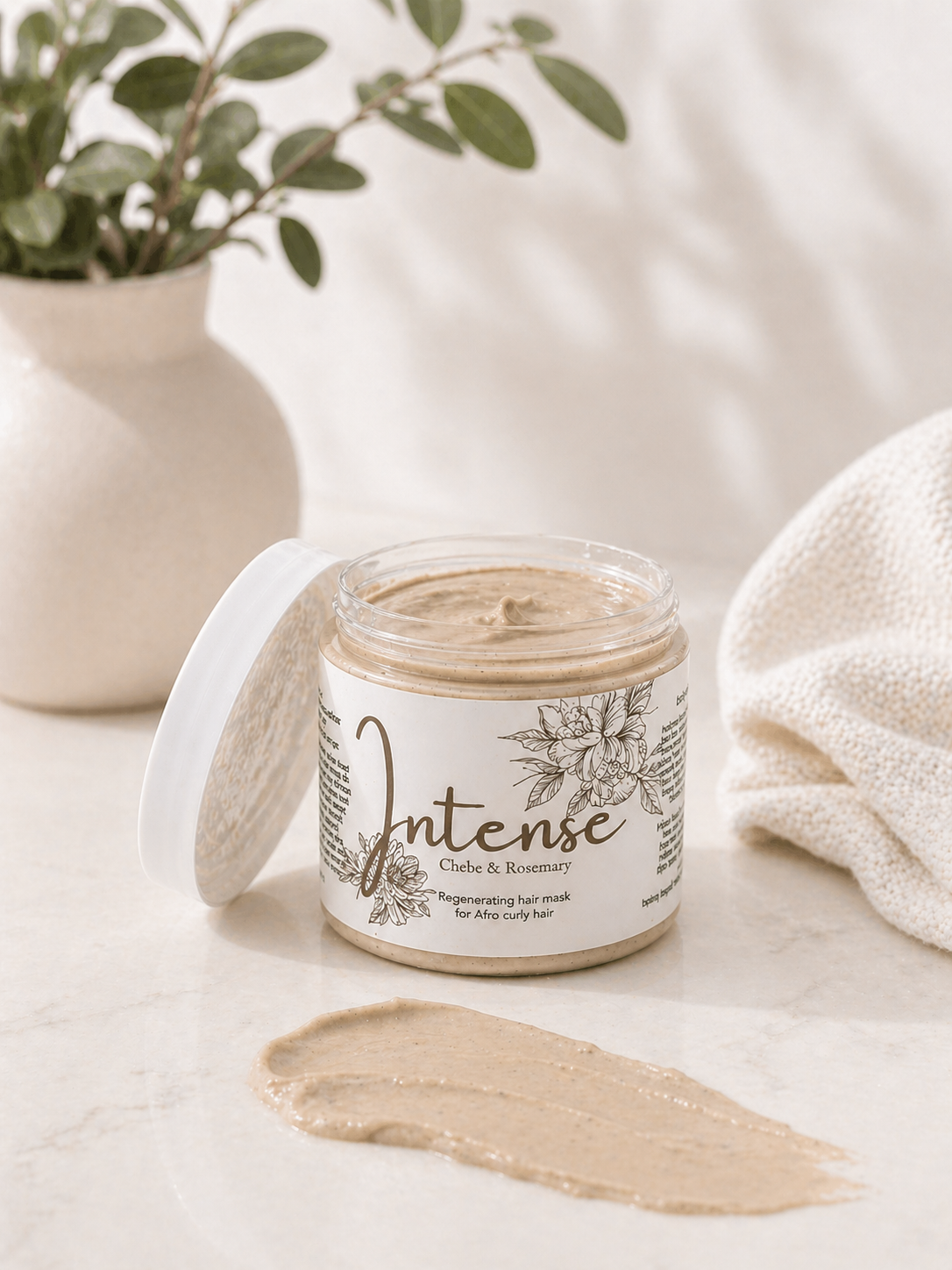 Intense Chebe and rosemary hair mask