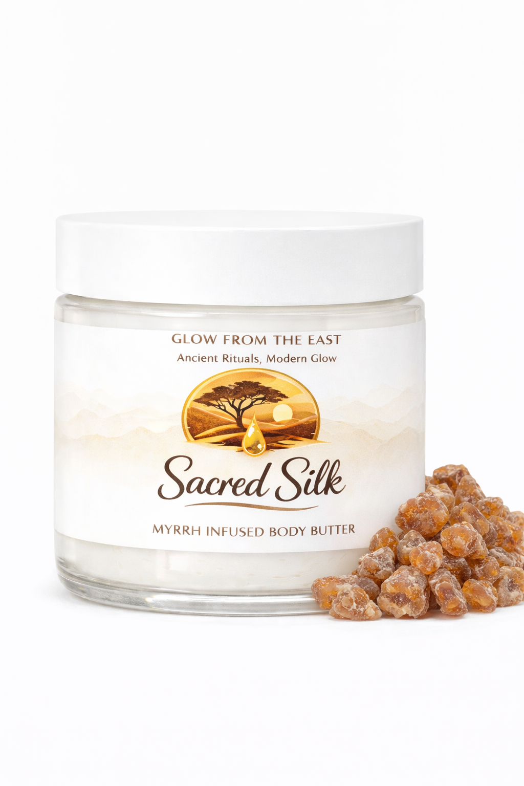 Myrrh infused body butter