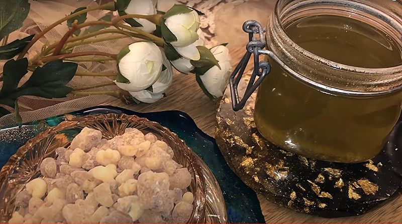 Frankincense infused body butter, Boswellia frereana