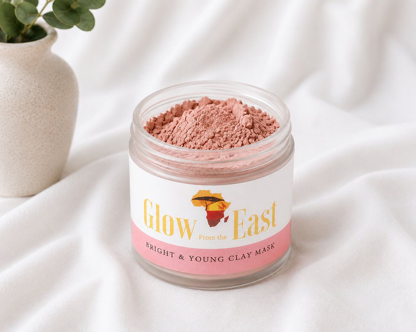 Sandlewood brightening clay facemask