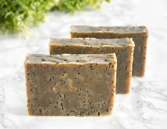 Qasil & Coffee soap - cleanses, balances and purifies the skin