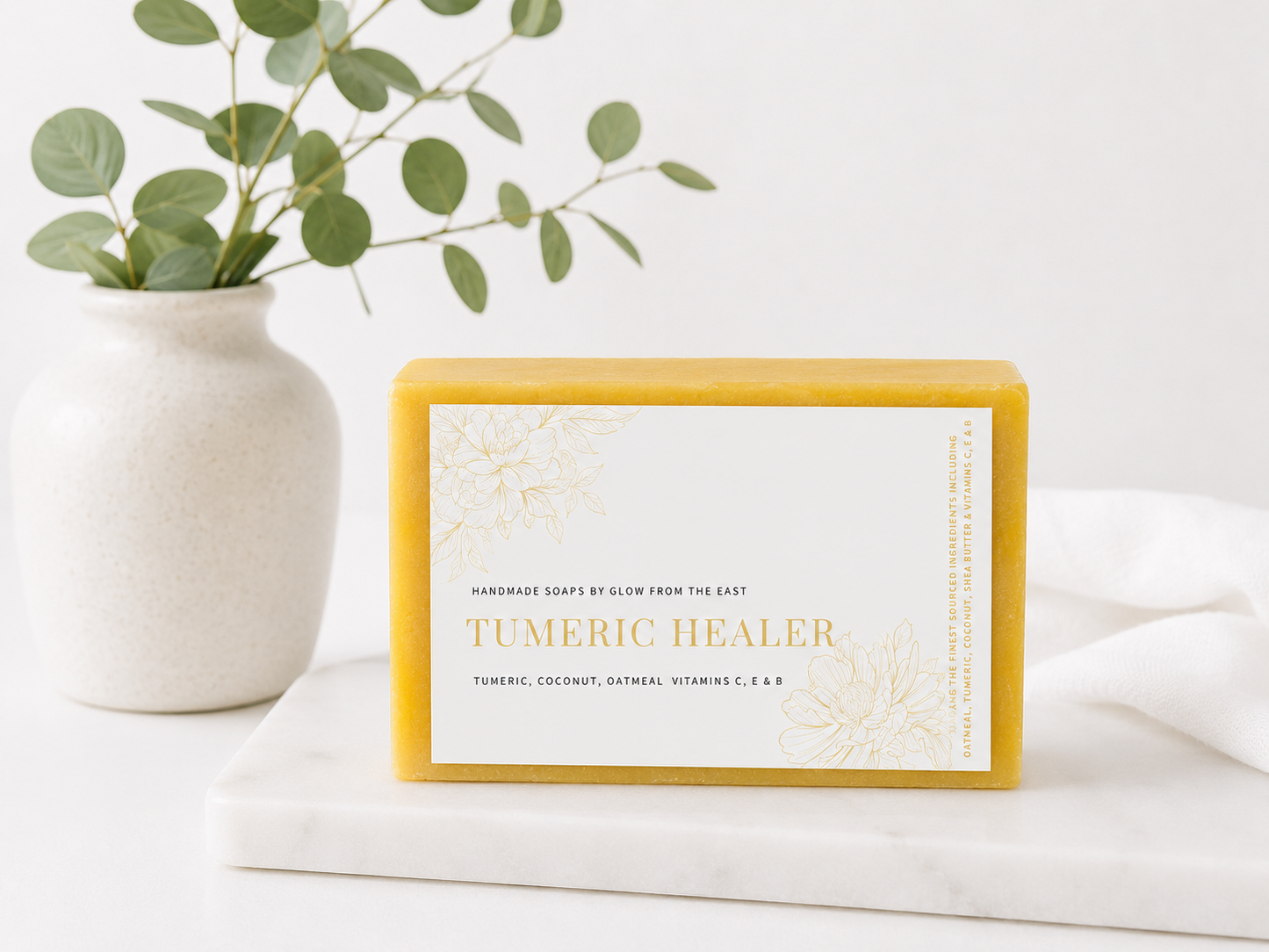 Tumeric healer soap - targets acne