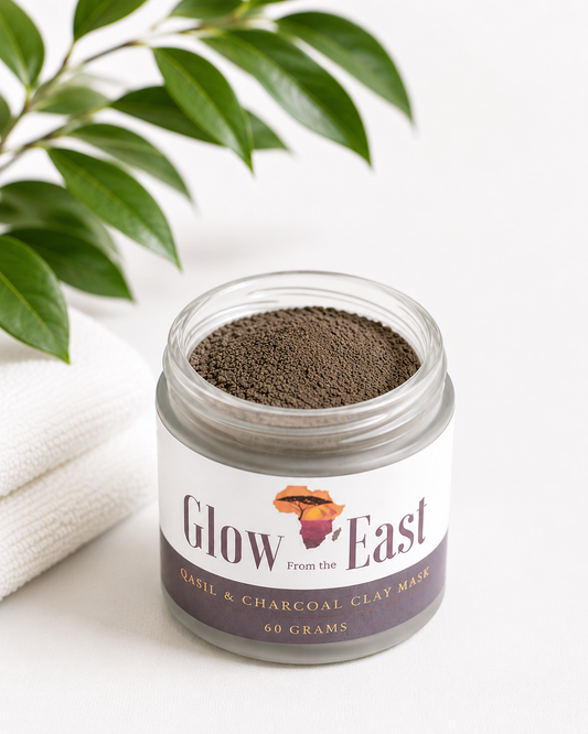 Charcoal Qasil detox facemask - Oily skin