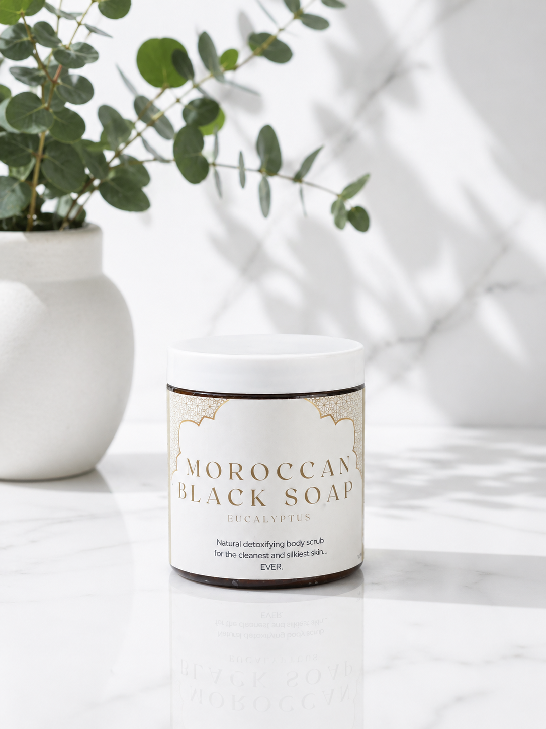 Eucalyptus Moroccan black soap