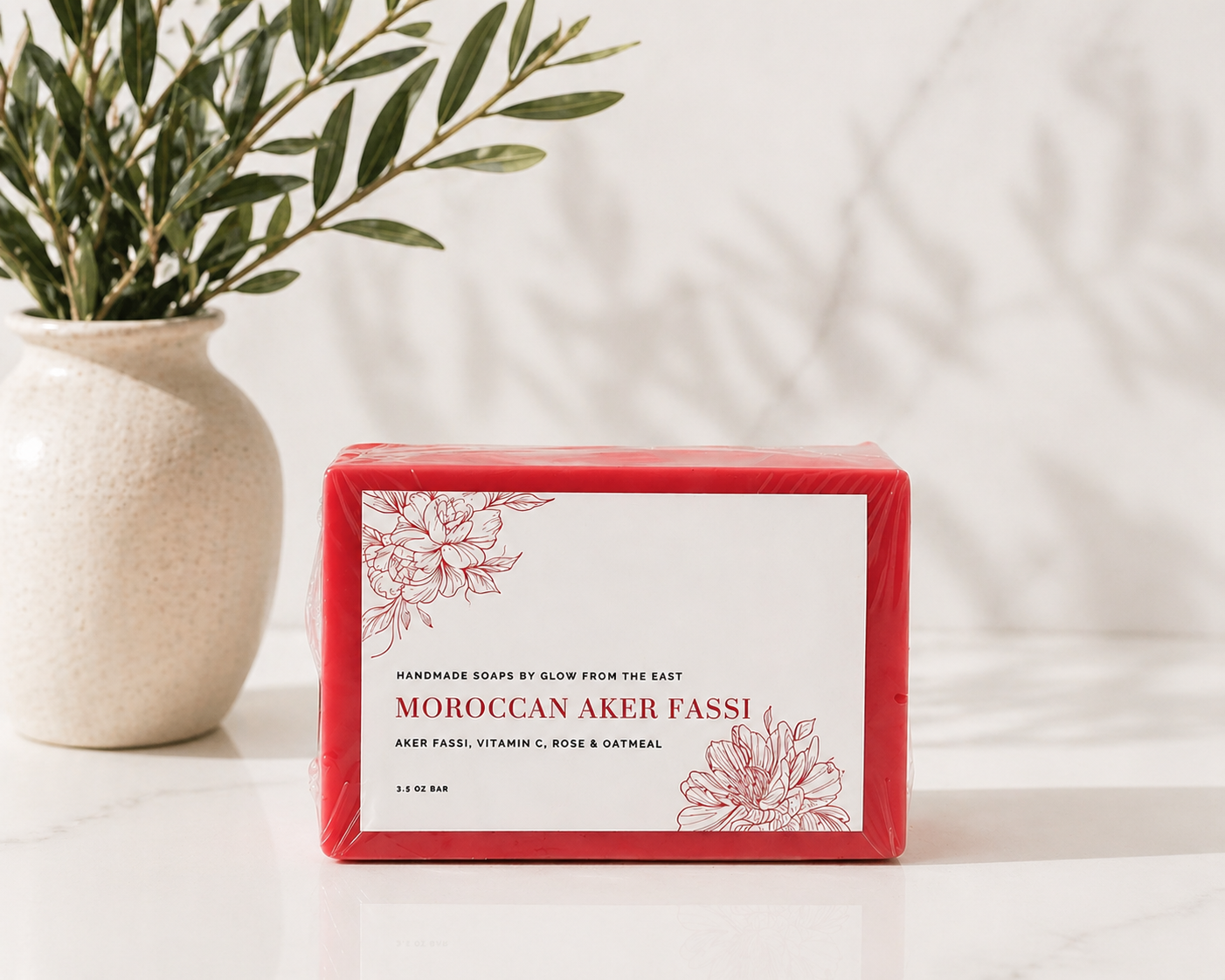 Moroccan Aker Fassi soap bar