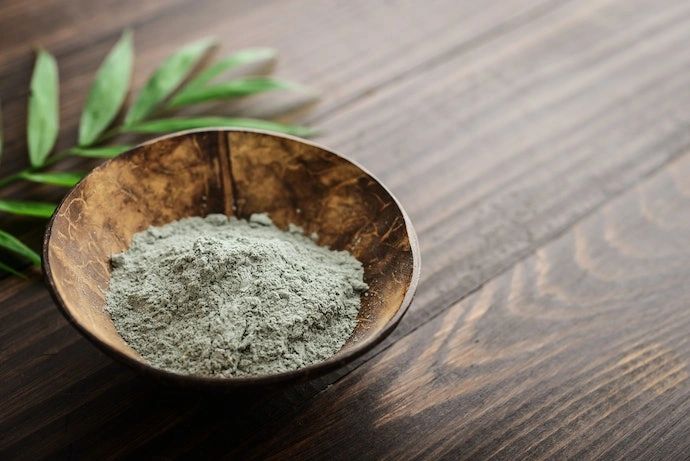 Moroccan green tea clay mask