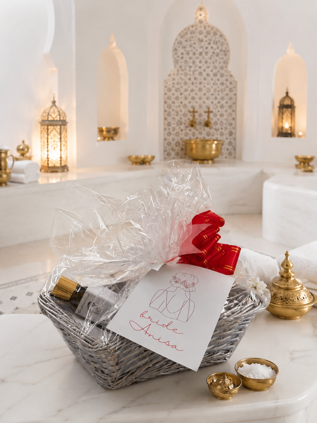 Luxury bridal pamper Gift hamper